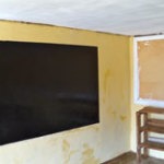 Refinished blackboard